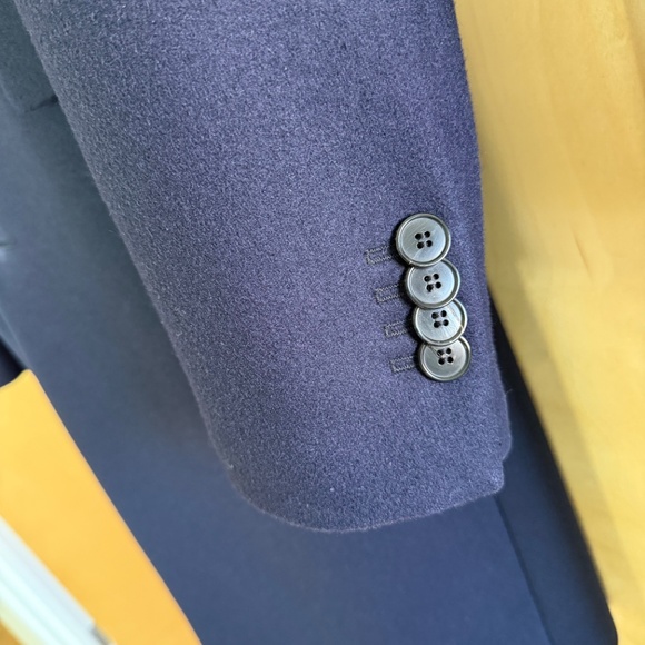 Navy Blue Men's Topcoat from Acne Studios - size EUR 50 (US size 40) - Picture 6 of 6